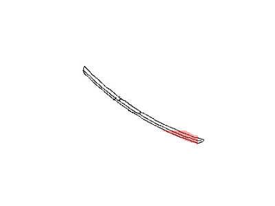 62084-CF40A Nissan Lower Molding Illustration 1 of 1