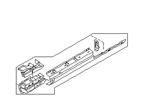 76424-CE400 Nissan Rocker Panel Illustration 1 of 1