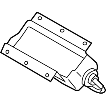 Y851E-CF40A Nissan Passenger Inflator Module Illustration 1 of 1