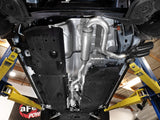 aFe Rebel Series 2-1/2in 304 Stainless Steel Cat-Back w/ Black Tip Ford Maverick 22-26 L4-2.5L FWD