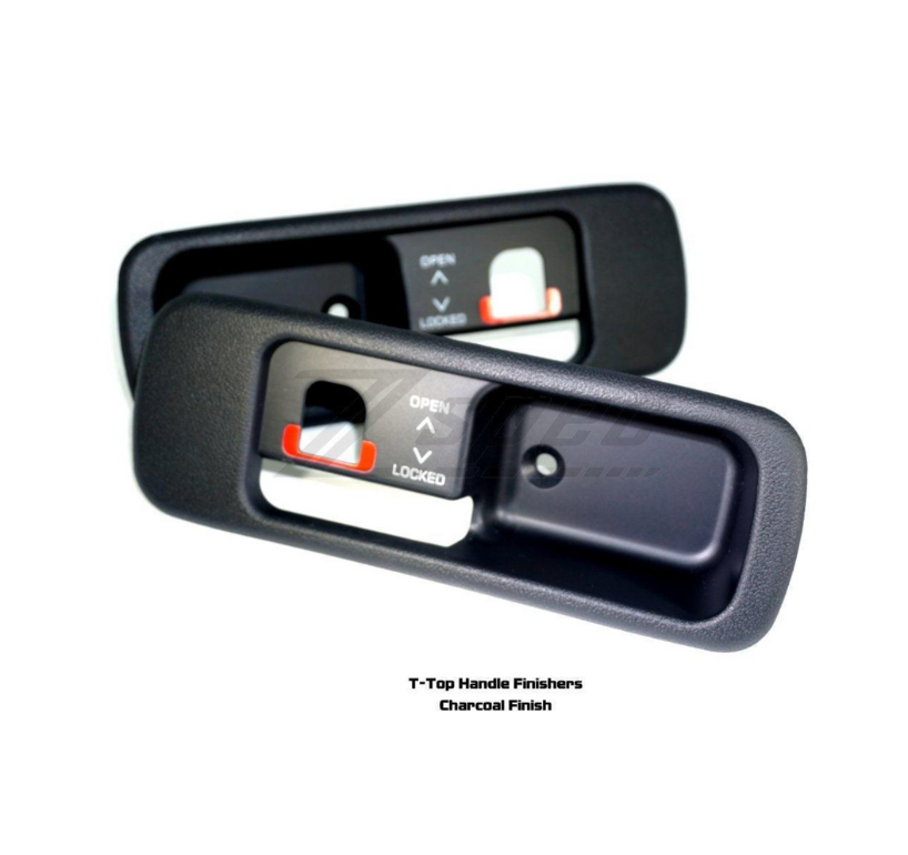 ZSPEC T-Top Handle Finisher Set for Nissan Z32 300zx w/NON-LOCKING T-tops