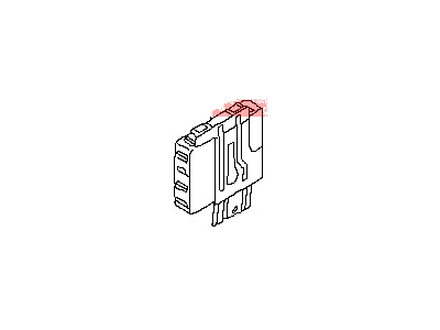 284B1-CE800 Nissan Body Control Module Controller Assembly Illustration 1 of 1