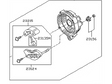 23127-JK01B Nissan Rear Housing Illustration 1 of 1