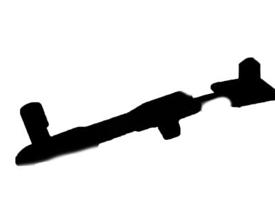 74985-40U00 Nissan Carpet Front Bracket Product Photo 2 of 2