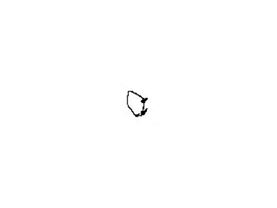 30417-JK21A Nissan Rear Plate Cover Illustration 1 of 1