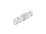 12208-31U25 Nissan Crankshaft Bearing Set Illustration 1 of 1