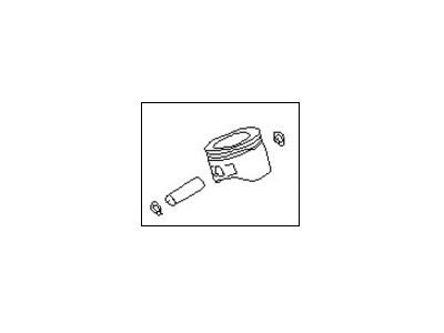 A2010-JK22B Nissan Piston Illustration 1 of 1