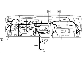 24010-EV01B Nissan Main Harness Illustration 1 of 1