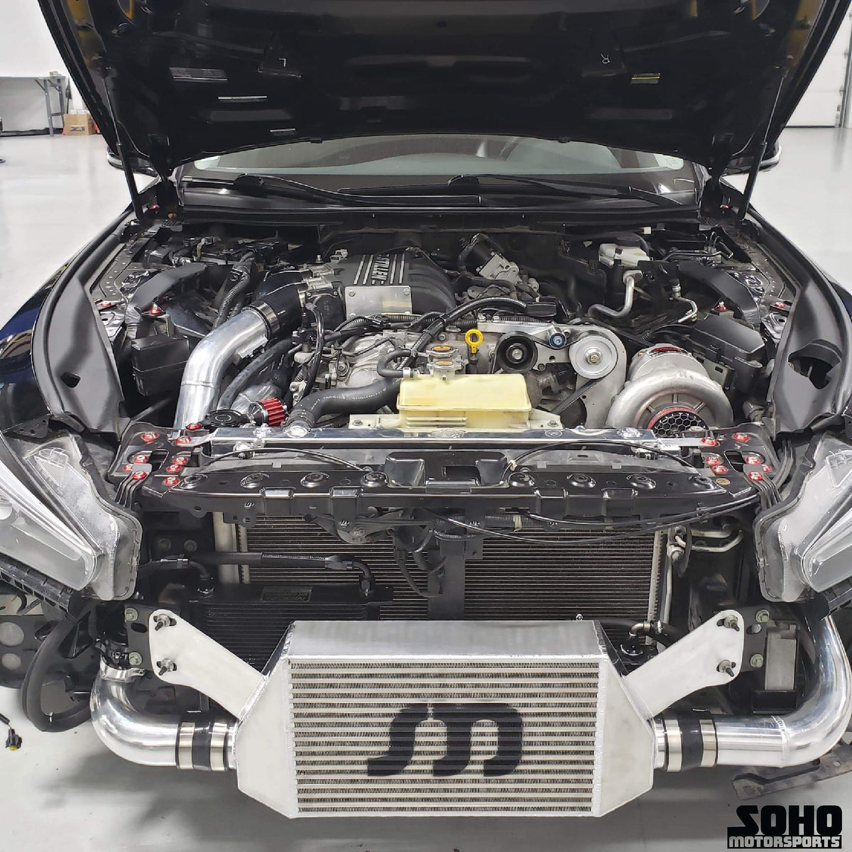SOHO Motorsports Q50 A2A Upgrade for the VQ37VHR Stillen Supercharger Kit