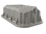 aFe POWER Street Series Engine Oil Pan Raw w/ Machined Fins Jeep Wrangler (JK) 12-18 V6-3.6L