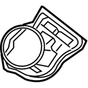 78120-CD000 Nissan Fuel Pocket Illustration 1 of 1