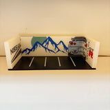 GTR Hot Wheels Garage Diorama (Glow in the dark)