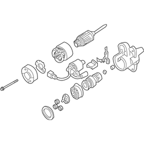 2330M-EV10BRW Nissan Starter Illustration 1 of 1