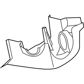 48470-CF47A Nissan Lower Column Cover Illustration 1 of 1