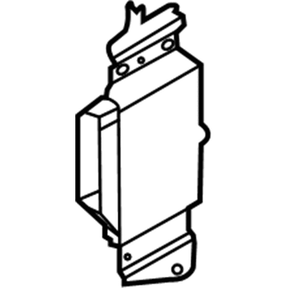 47851-CD72B Nissan Abs Control Module Illustration 1 of 1