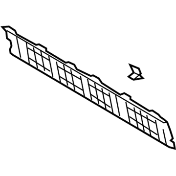 84908-CD00D Nissan Rear Cover Illustration 1 of 1