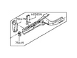 G5111-CE40A Nissan Outer Rail Illustration 1 of 1