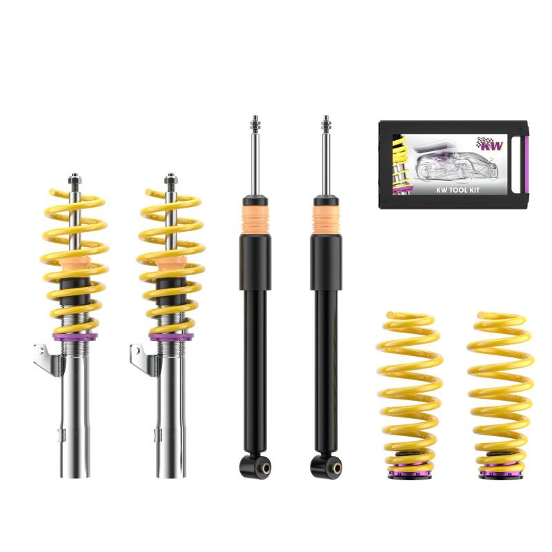KW BMW 4 Series (G23) Convertible 4WD w/ Electronic Dampers V2 Coilover Kit Bundle