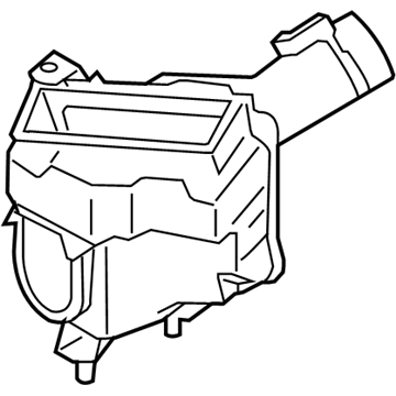 16528-EV10B Nissan Air Cleaner Body Illustration 1 of 1