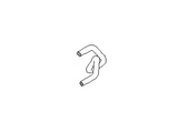 11823-CD000 Nissan Blowby Gas Hose Illustration 1 of 1