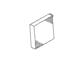27281-CB62A Nissan Evaporator Core Illustration 1 of 1