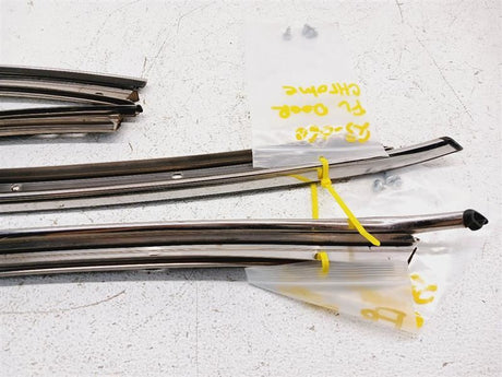 84-89 Nissan 300zx Z31 2+2 T-Top Chrome Pillar Trims Both Sides 