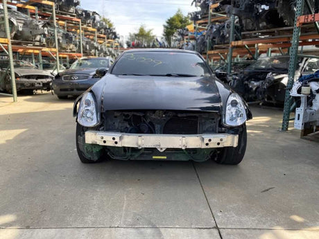 03-04 INFINITI G35 Coupe Front Passenger Door Trim Panel Black/G OEM 80900-AM801