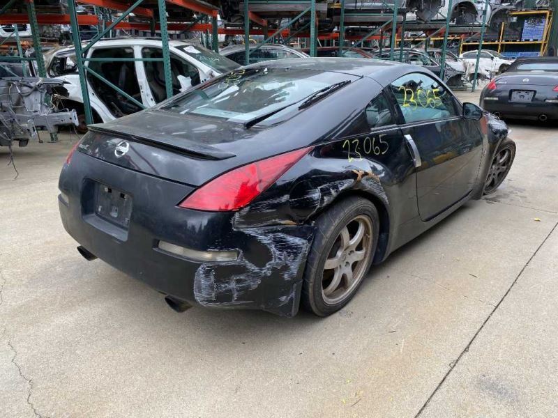 03-04 Nissan 350z Passenger Side View Mirror Black (KH3) OEM K6301CD060