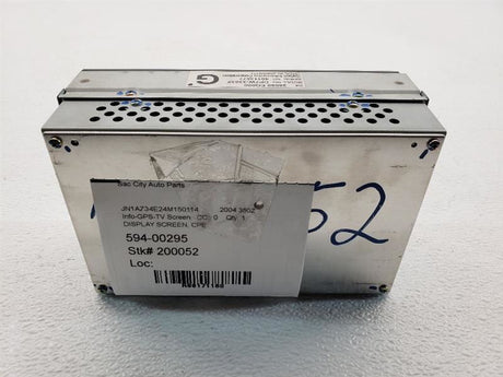 03-05 Nissan 350z Coupe Dash Nav Display Screen OEM 28090EQ000       