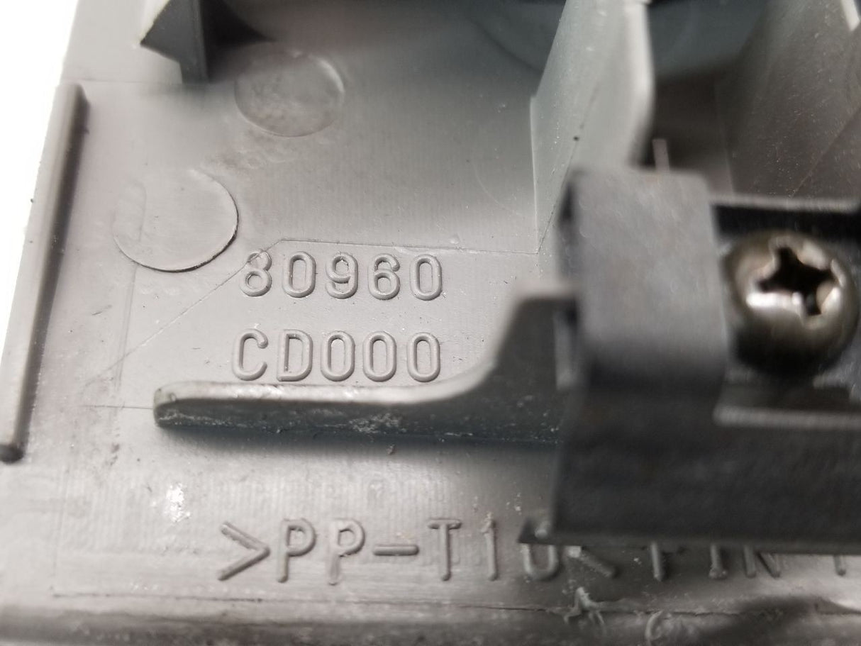 03-04 NISSAN 350Z Front Passenger Power Window Switch Grey/K OEM 80960-CD000