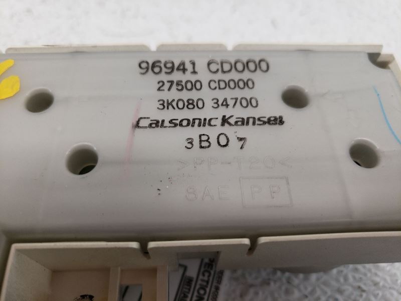 03 Nissan 350z Temperature Control Dials OEM 27500CD000