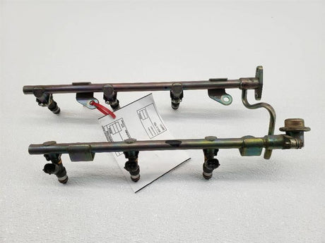 03-04 Nissan 350z FX35 G35 01-03 QX4 FBJC100 INJECTORS W/ RAIL 166005L700 OEM