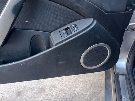 03-04 INFINITI G35 Coupe Front Driver Door Trim Panel Black OEM 80901-AM801