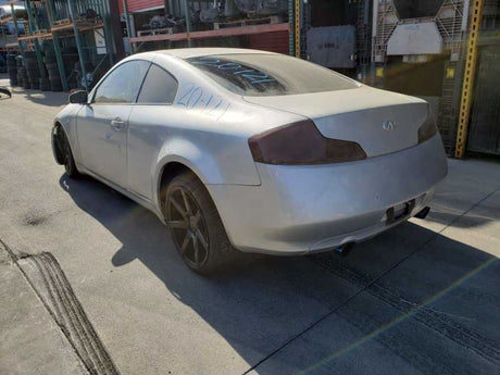 03 Infiniti G35 Coupe Front Driver Seat Belt Black (G) OEM 86885AM801