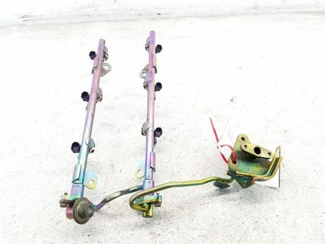 03-04 Nissan 350z FX35 G35 01-03 QX4 FBJC100 INJECTORS W/ RAIL 166005L700 OEM