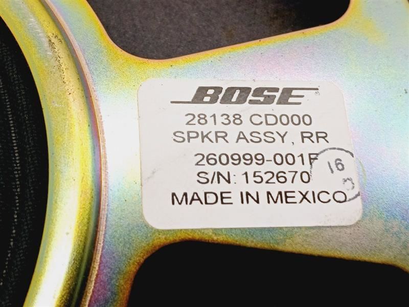 03-04 Nissan 350Z OEM Bose, Subwoofer Speaker 28138CD000