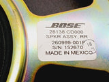 03-04 Nissan 350Z OEM Bose, Subwoofer Speaker 28138CD000