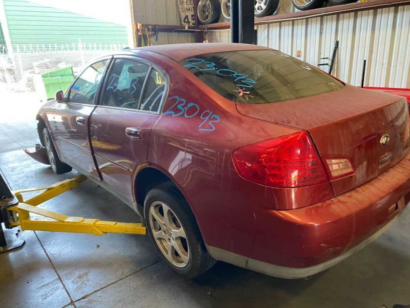 03 Infiniti G35 Sedan Speedometer Cluster Assy A/T OEM 24814AM617