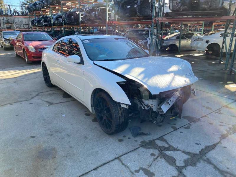 03 INFINITI G35 Cpe A/T Speedometer Cluster Assy w/o Nav 111k OEM 24814AC107