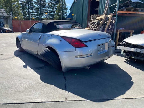 03-04 NISSAN 350Z Convertible Front Passenger A-Pillar Silver/KY OEM 76836-CE402