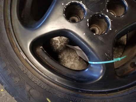 90-91 NISSAN 300ZX Rear Alloy Wheel 16x7.5 w/ 54.0mm Ornament OEM 4030040P92 