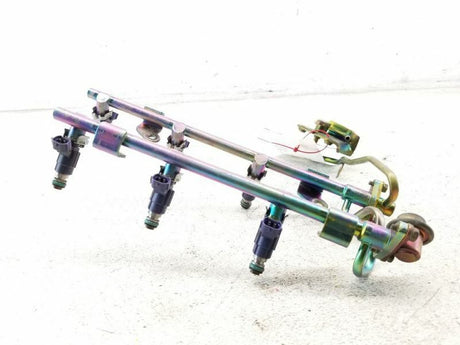 03-04 Nissan 350z FX35 G35 01-03 QX4 FBJC100 INJECTORS W/ RAIL 166005L700 OEM