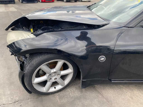 03-04 NISSAN 350Z Front Driver Door Trim Panel Black/G OEM 80901-CD000