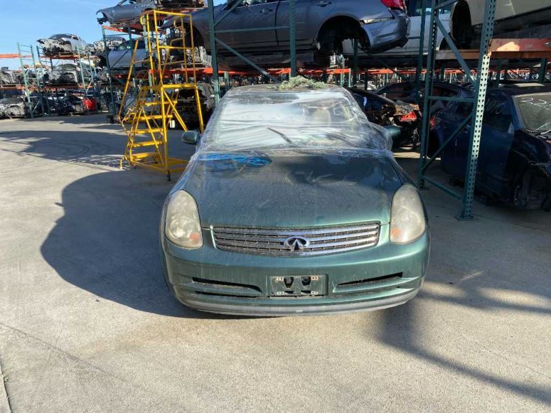 03 Infiniti G35 Sedan Driver Rocker Panel Molding Green (D10) OEM 76851AL560