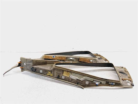 1986 Nissan 300ZX Z31 Rear Interior Quarter Glass Bezel Pair X2 2+2 Black