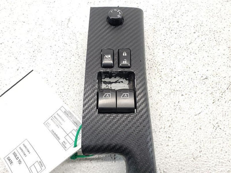 03-05 Nissan 350z Driver Door Window Switch Black (G) OEM 80961CD000