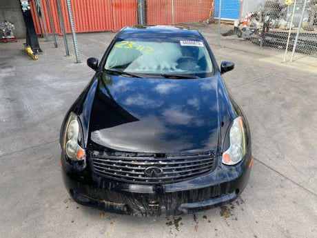 03-04 Infiniti G35 Coupe Front Bumper Reinforcement OEM 62030AM800