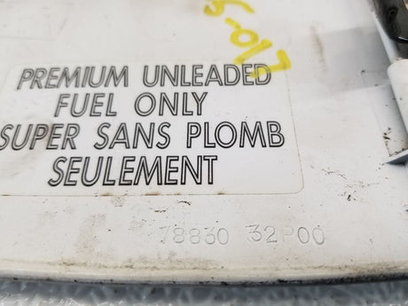 90-95 NISSAN 300ZX 2+2 Fuel Filler Door White/QN0 OEM 78830-32P30