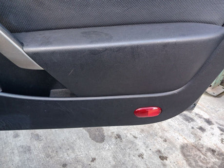 03-04 INFINITI G35 Coupe Front Passenger Door Trim Panel Black/G OEM 80900-AM801