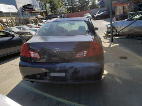 03-04 G35 Sdn Passenger Front Door Handle Exterior Assy Blue/BW5 OEM 82606AC70B